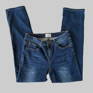 Hudson Girls Blue Medium Wash Straight Leg Jeans Size 10